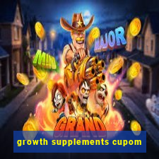 growth supplements cupom